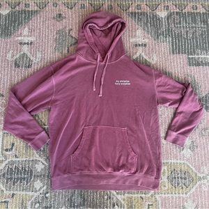 Corinna Kopf Pouty Girl Anxiety Hoodie size XL